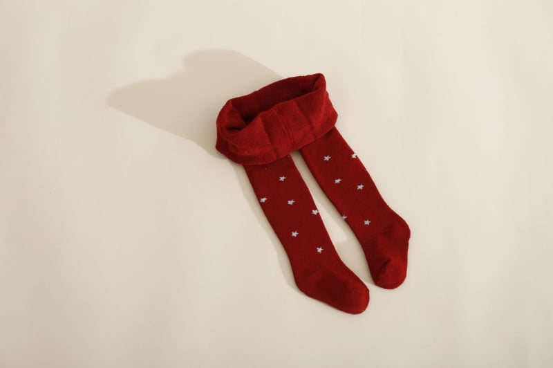 Παιδικά κολάν φλιζέ σε κορεατικό στυλ, με σχέδιο αστέρια, πολυεστέρας, μέση με ελαστικό, κατάλληλα για ηλικίες 1–3 ετών