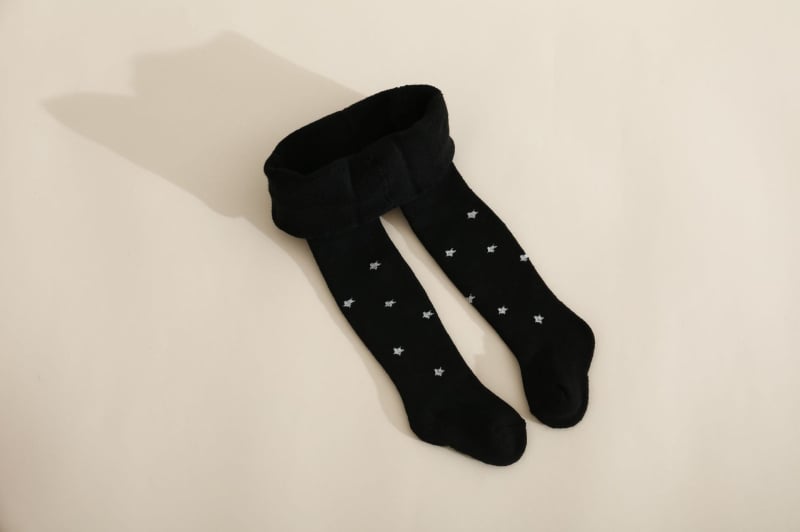 Παιδικά κολάν φλιζέ σε κορεατικό στυλ, με σχέδιο αστέρια, πολυεστέρας, μέση με ελαστικό, κατάλληλα για ηλικίες 1–3 ετών