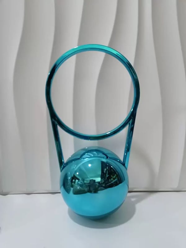 Večerná taška z PVC, kruhový tvar, magnetické zapínanie, podšívka z syntetickej kože, štýl Nový mesiac