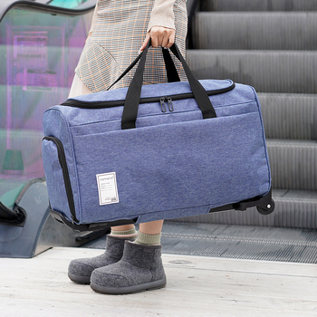 Taška na palubu s veľkou kapacitou, vodotesná a skladacia, z Oxford materiálu, 36–55L, unisex