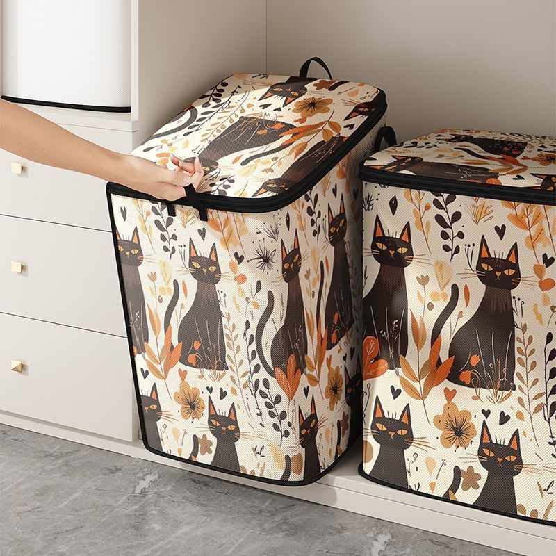 Голям капацитет преносна торба за съхранение — за дрехи и завивки, водоустойчива и влагозащитна, сгъваема, с ръкохватка