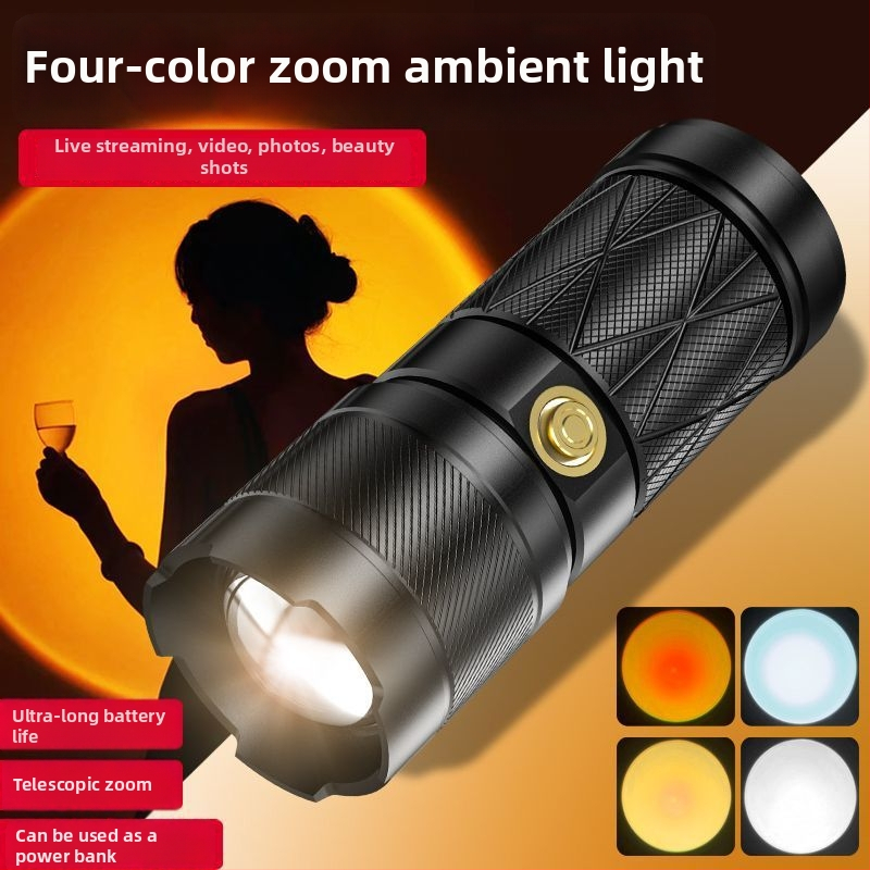 C7L mini užpildymo šviesa su RGB - reguliuojama portretams ir still life fotografijoms, nuotolinio valdymo, galia 150W+