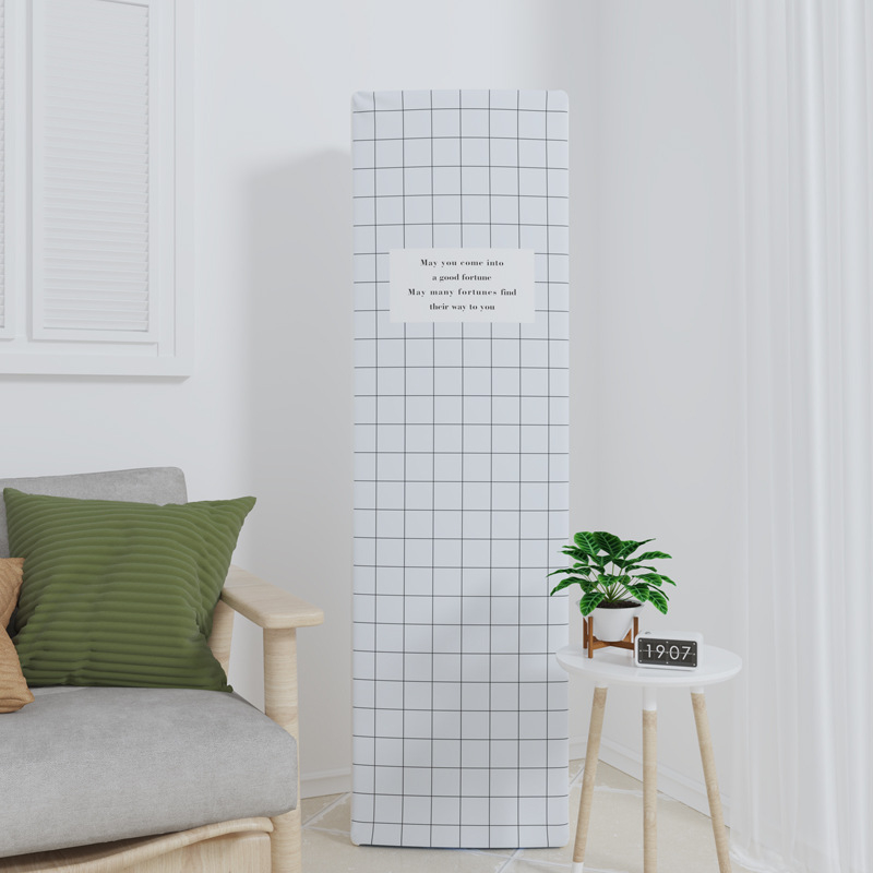 Polysterový kryt na zvislý klimatizátor – elastický, zloženie 60% hlavný materiál / 40% doplnkový materiál; prispôsobiteľný