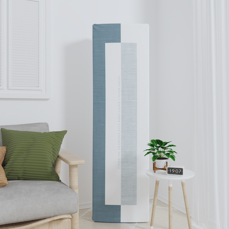 Polysterový kryt na zvislý klimatizátor – elastický, zloženie 60% hlavný materiál / 40% doplnkový materiál; prispôsobiteľný