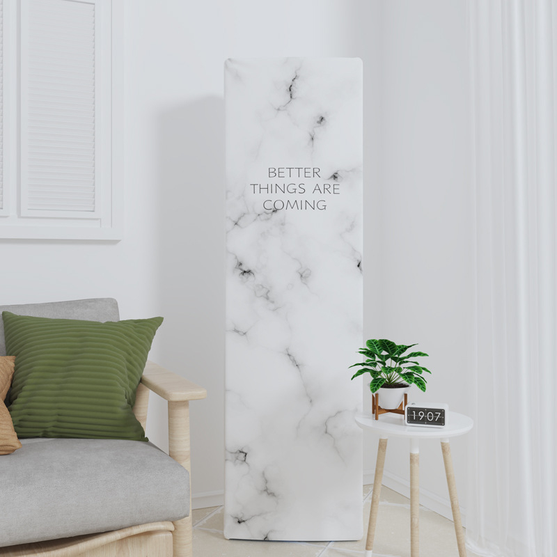Polysterový kryt na zvislý klimatizátor – elastický, zloženie 60% hlavný materiál / 40% doplnkový materiál; prispôsobiteľný