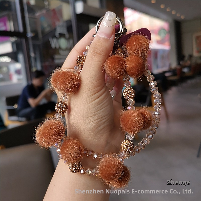 Zhenge retiazka na telefón, ručne vyrobená, dámsky štýl, materiál šnúrky: Iné, pracka: Kovová