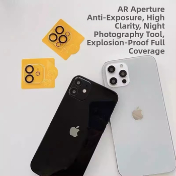 Fólia na objektív fotoaparátu z tvrdeného skla pre iPhone 16 Pro Max, iPhone 15 a iPhone 14 zadné kamery, HD kvalita