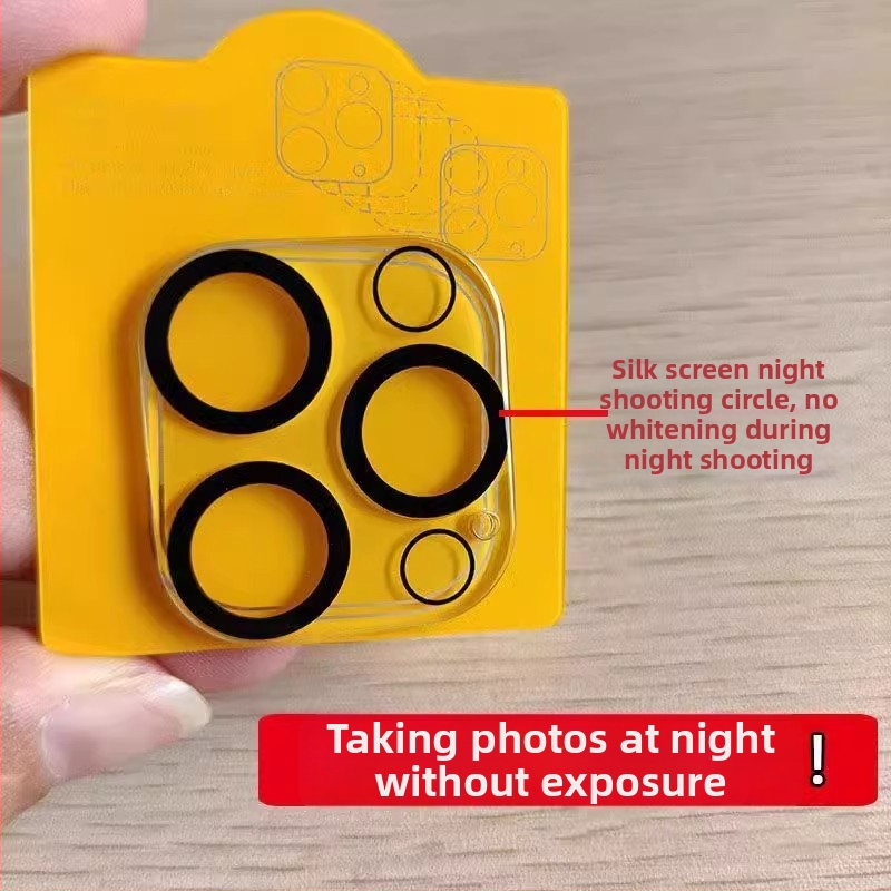 Fólia na objektív fotoaparátu z tvrdeného skla pre iPhone 16 Pro Max, iPhone 15 a iPhone 14 zadné kamery, HD kvalita