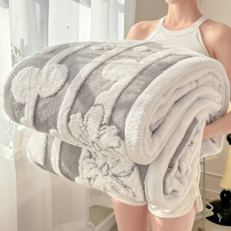 Бебешко одеяло за новородени — всесезонно, приблизително 3 кг, прост модерен стил