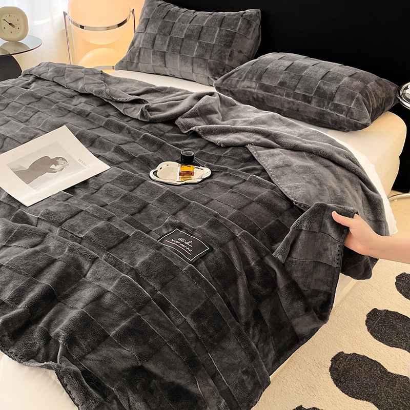 Swan Velvet froté deka (260 g; moderný minimalistický štýl; vzor: Iné)