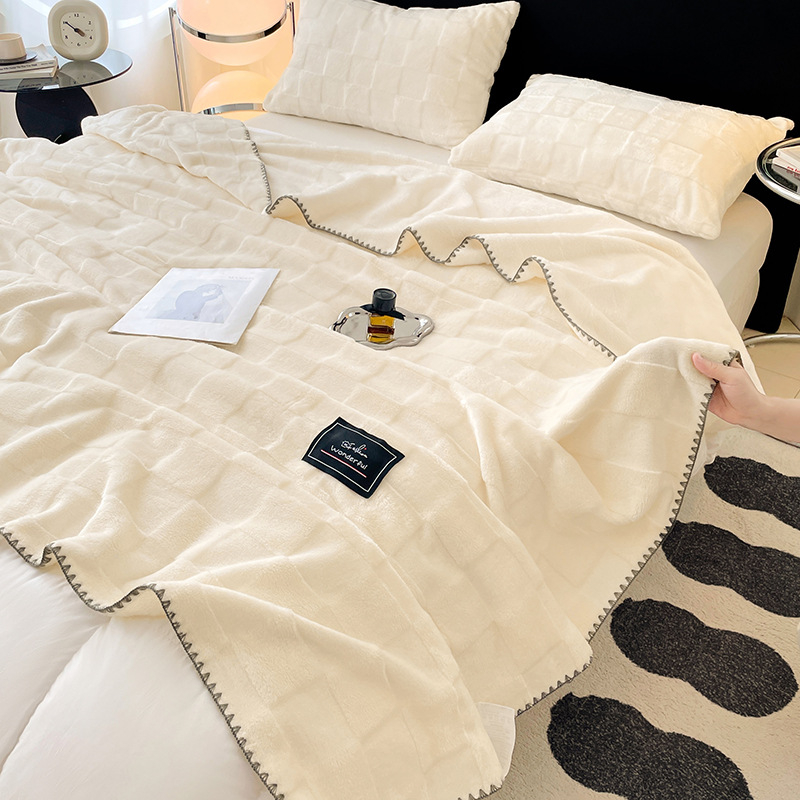 Swan Velvet froté deka (260 g; moderný minimalistický štýl; vzor: Iné)