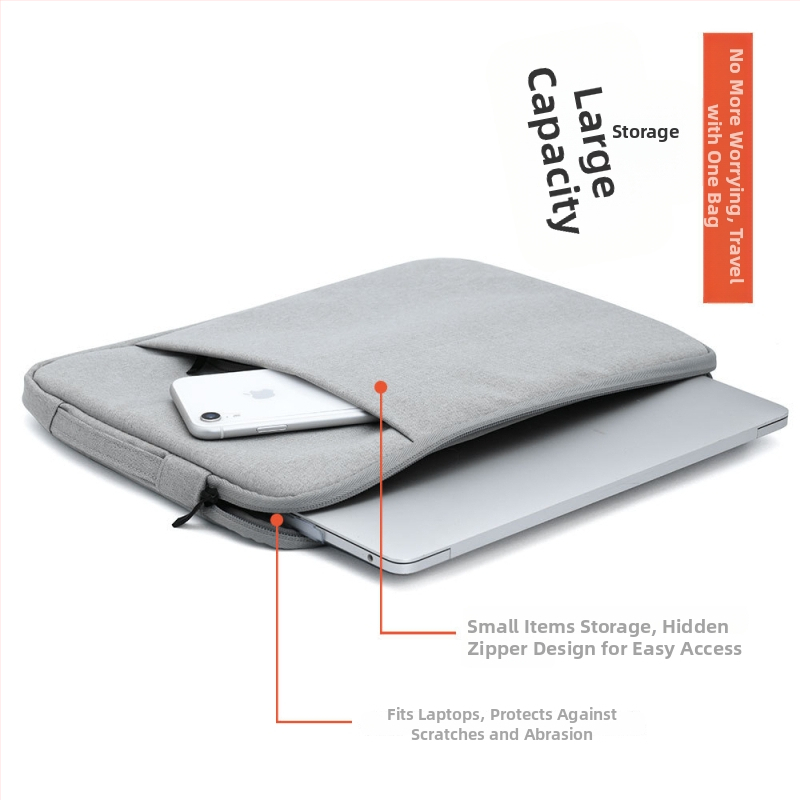 Datora soma MacBook Pro/Air — plīša un filca materiāli, zīmols Confucian businessmen