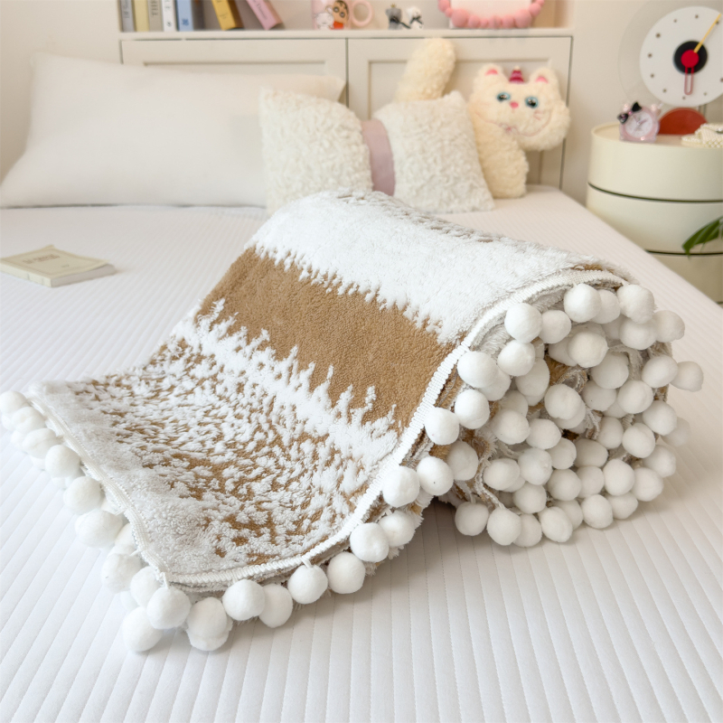 Prikrývka z mliekového fleecu s aniónovým džakardom, vzor oblačného a hviezdneho snového dizajnu, 500–800 g, pre všetky ročné obdobia, prispôsobenie k dispozícii