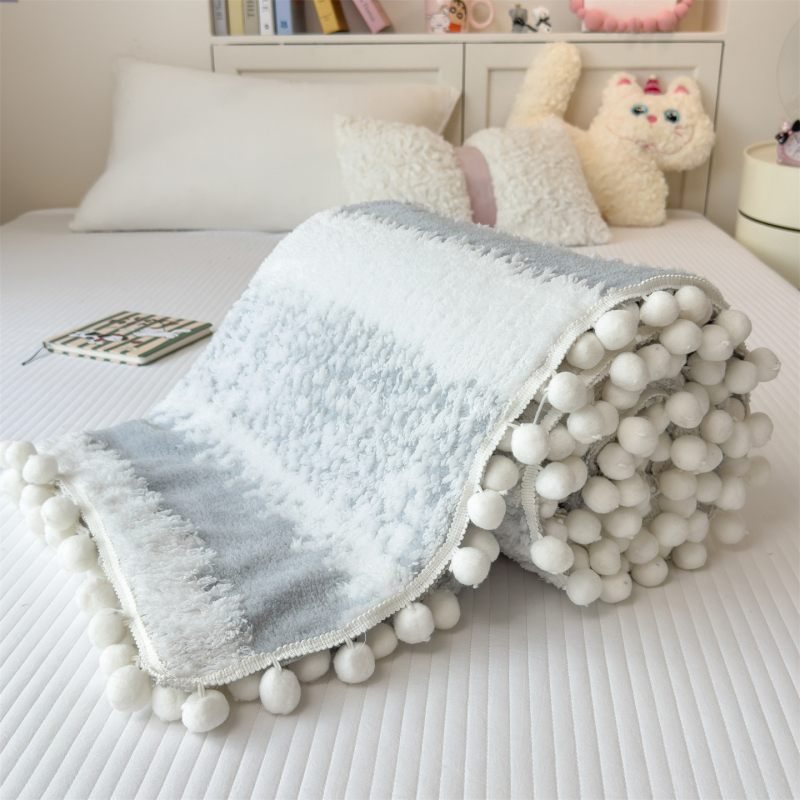 Prikrývka z mliekového fleecu s aniónovým džakardom, vzor oblačného a hviezdneho snového dizajnu, 500–800 g, pre všetky ročné obdobia, prispôsobenie k dispozícii