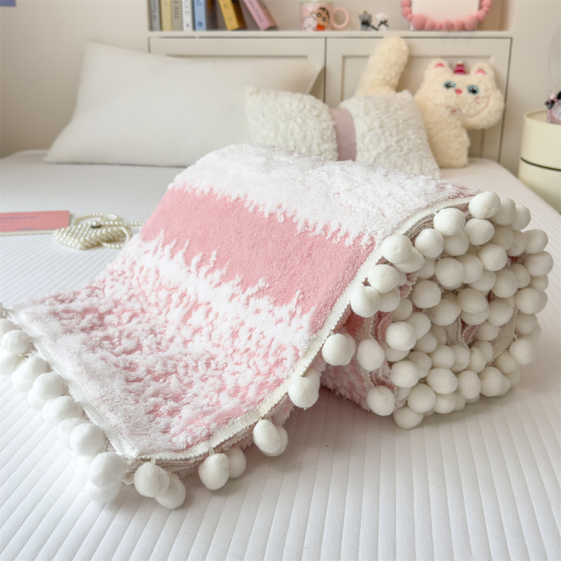 Prikrývka z mliekového fleecu s aniónovým džakardom, vzor oblačného a hviezdneho snového dizajnu, 500–800 g, pre všetky ročné obdobia, prispôsobenie k dispozícii