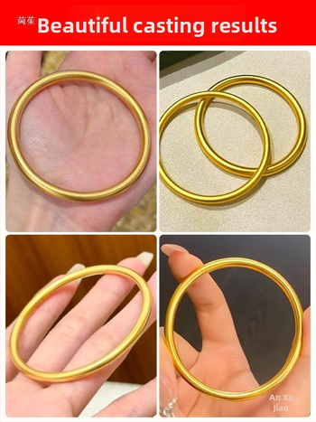 Šperkový odlievací nástroj: pevný zlatý a strieborný, jednoduchý prsteň a náramok kalup, grafitový olejový žliabok, spätná forma, jednopásové tvarovanie; Materiál: Other; Rozsah použitia: Other; Značka: Other