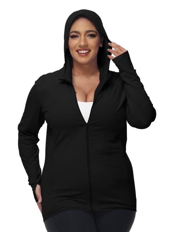 Vonkajší windbreaker s UPF50+ UV ochranou, priedušný, odvádza vlhkosť a rýchloschnúci, polyester, kapucňa — Tessier/TRYSIL Model 1910