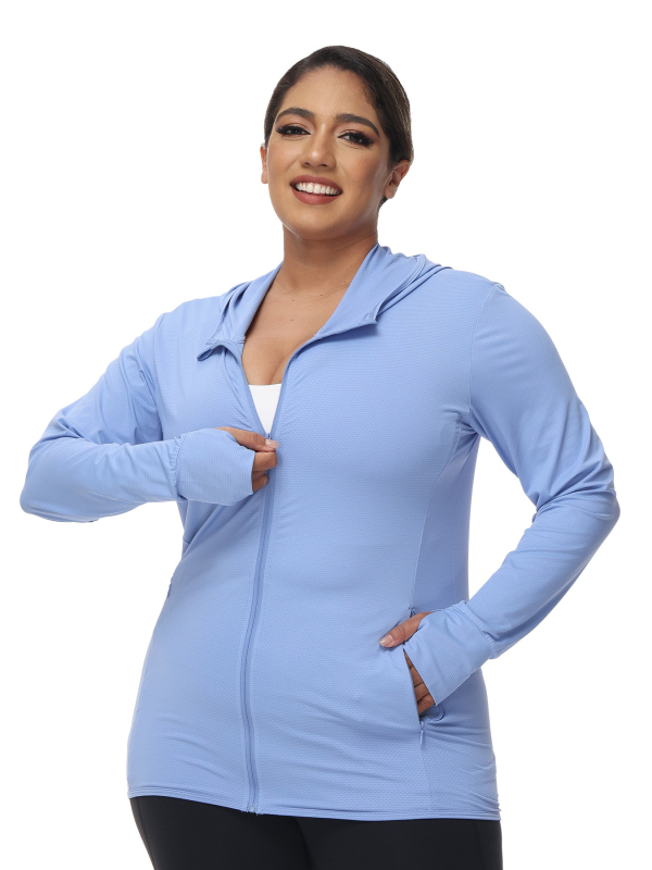 Vonkajší windbreaker s UPF50+ UV ochranou, priedušný, odvádza vlhkosť a rýchloschnúci, polyester, kapucňa — Tessier/TRYSIL Model 1910