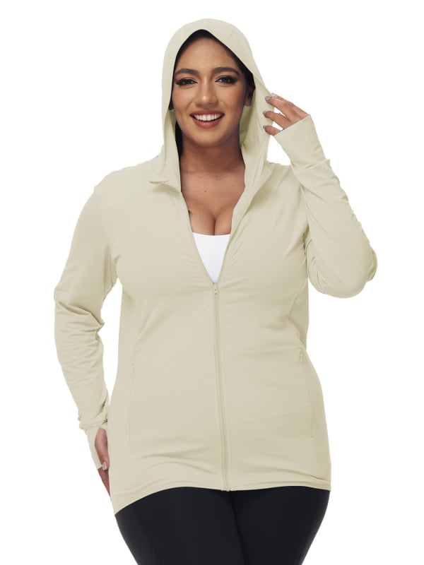 Vonkajší windbreaker s UPF50+ UV ochranou, priedušný, odvádza vlhkosť a rýchloschnúci, polyester, kapucňa — Tessier/TRYSIL Model 1910