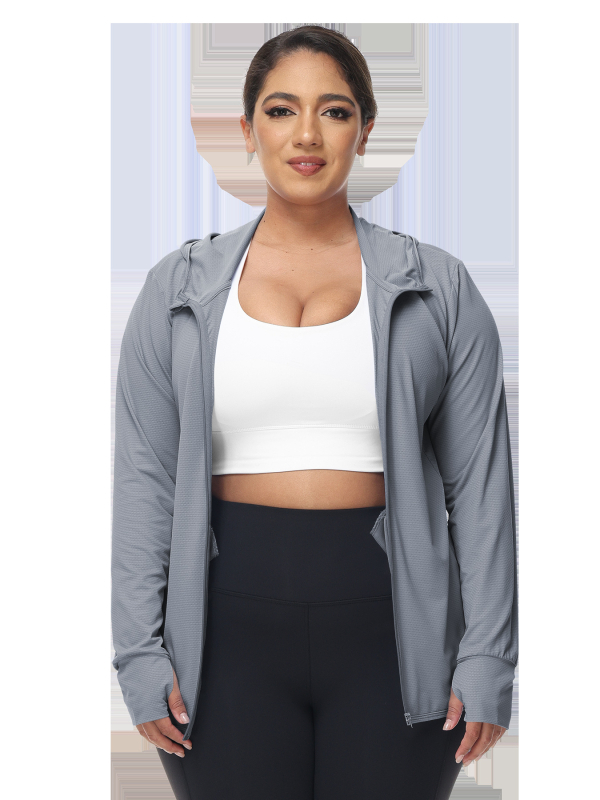 Vonkajší windbreaker s UPF50+ UV ochranou, priedušný, odvádza vlhkosť a rýchloschnúci, polyester, kapucňa — Tessier/TRYSIL Model 1910