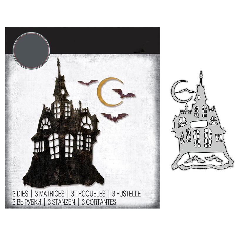 Șablon metal pentru die-cutting – stil american, electroplating, oțel carbon, brand TINYBEE, model 50806