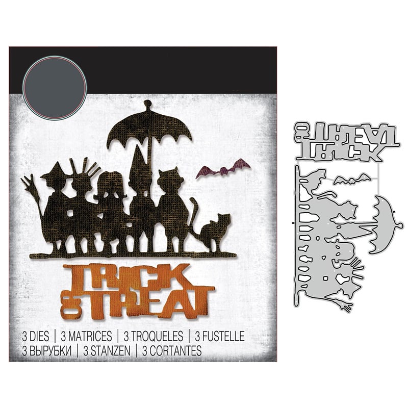 Șablon metal pentru die-cutting – stil american, electroplating, oțel carbon, brand TINYBEE, model 50806