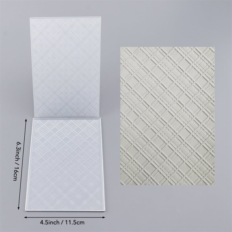 Șablon 3D de embosare pentru texturi DIY – pentru scrapbooking, 105 g