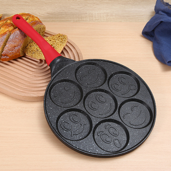 Тиган за омлети, алуминиев сплав, незалепващо покритие, едно дъно, съвместим с универсални котлони — Hongning