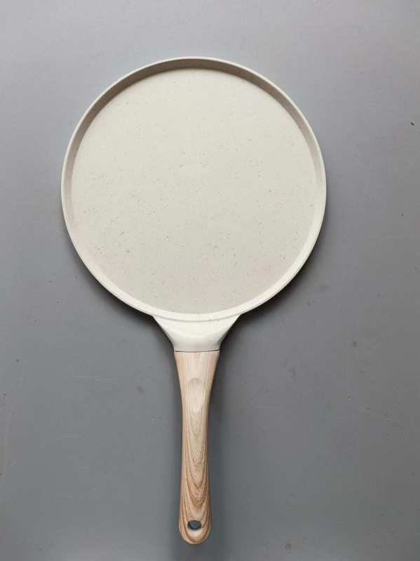 Тиган за омлети, алуминиев сплав, незалепващо покритие, едно дъно, съвместим с универсални котлони — Hongning