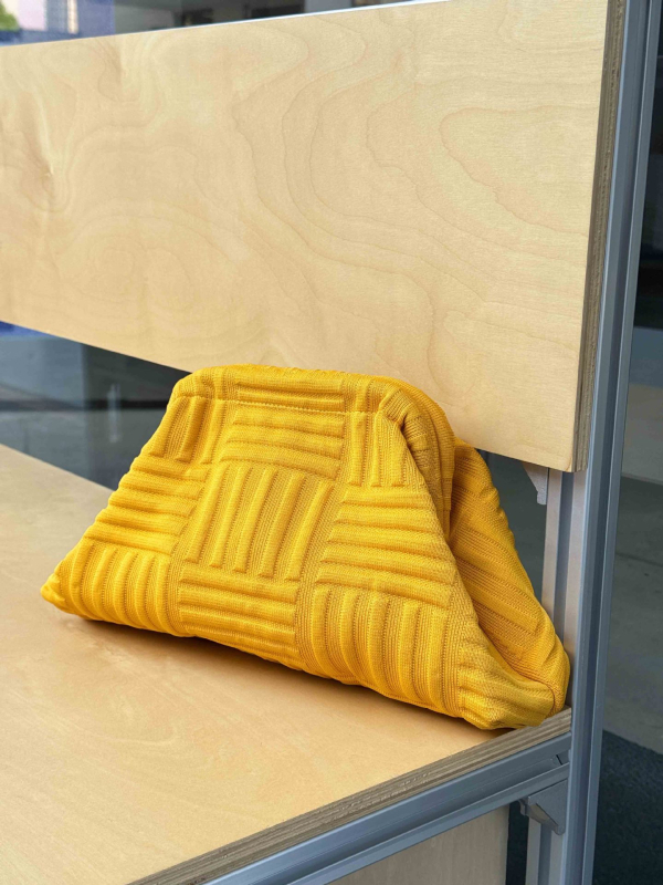 Pletená kozmetická taštička, veľká kapacita, mestský minimalistický štýl, polyestrový materiál, podšívka z polyestra, priedušná a ultra ľahká