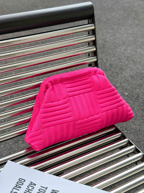 Pletená kozmetická taštička, veľká kapacita, mestský minimalistický štýl, polyestrový materiál, podšívka z polyestra, priedušná a ultra ľahká