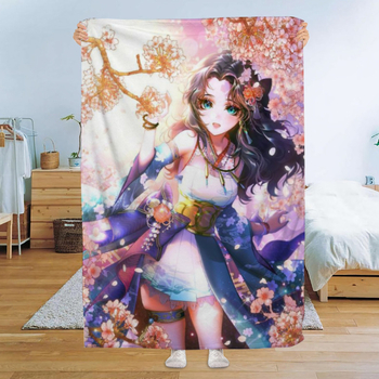 Flanelová prikrývka s kresleným motívom, 500–800 g, na všetky ročné obdobia