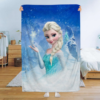 Flanelová prikrývka s kresleným motívom, 500–800 g, na všetky ročné obdobia