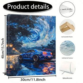 Абстрактна картина за стена – без рамка, маслена картина върху платно, модерен минимализъм, подходяща за всекидневна, спалня и кабинет