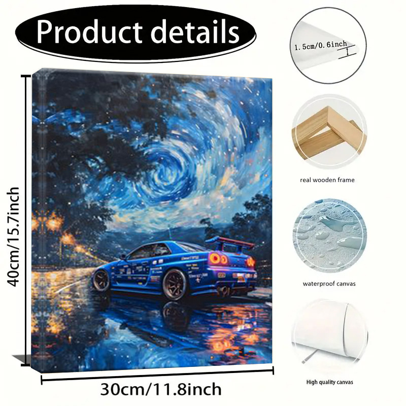 Абстрактна картина за стена – без рамка, маслена картина върху платно, модерен минимализъм, подходяща за всекидневна, спалня и кабинет