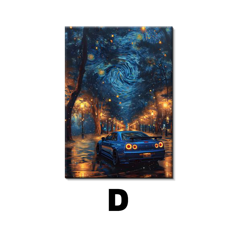 Абстрактна картина за стена – без рамка, маслена картина върху платно, модерен минимализъм, подходяща за всекидневна, спалня и кабинет