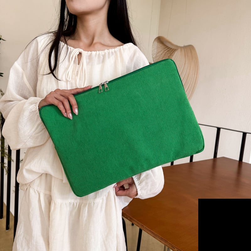 Zamatová kabelka do ruky, mestský jednoduchý štýl, obdĺžnikový tvar, zipsové otvorenie, vnútorné vrecko na telefón