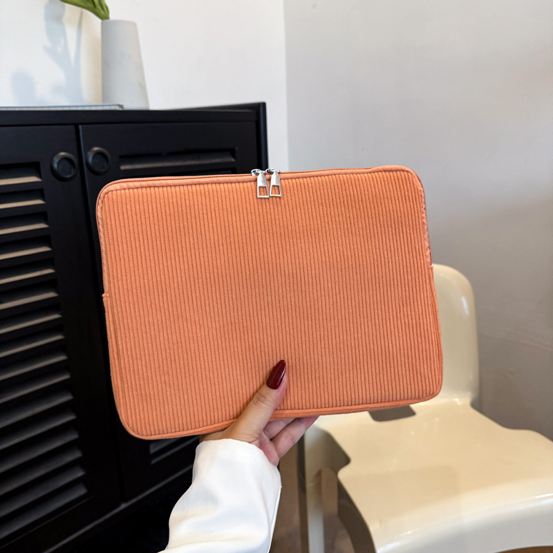 Zamatová kabelka do ruky, mestský jednoduchý štýl, obdĺžnikový tvar, zipsové otvorenie, vnútorné vrecko na telefón