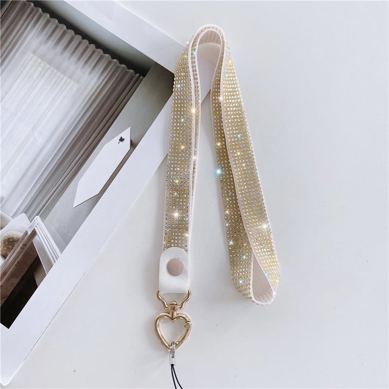 Ručne vyrobený nylonový popruh na mobilný telefón s kovovou sponou, štýl pre pár