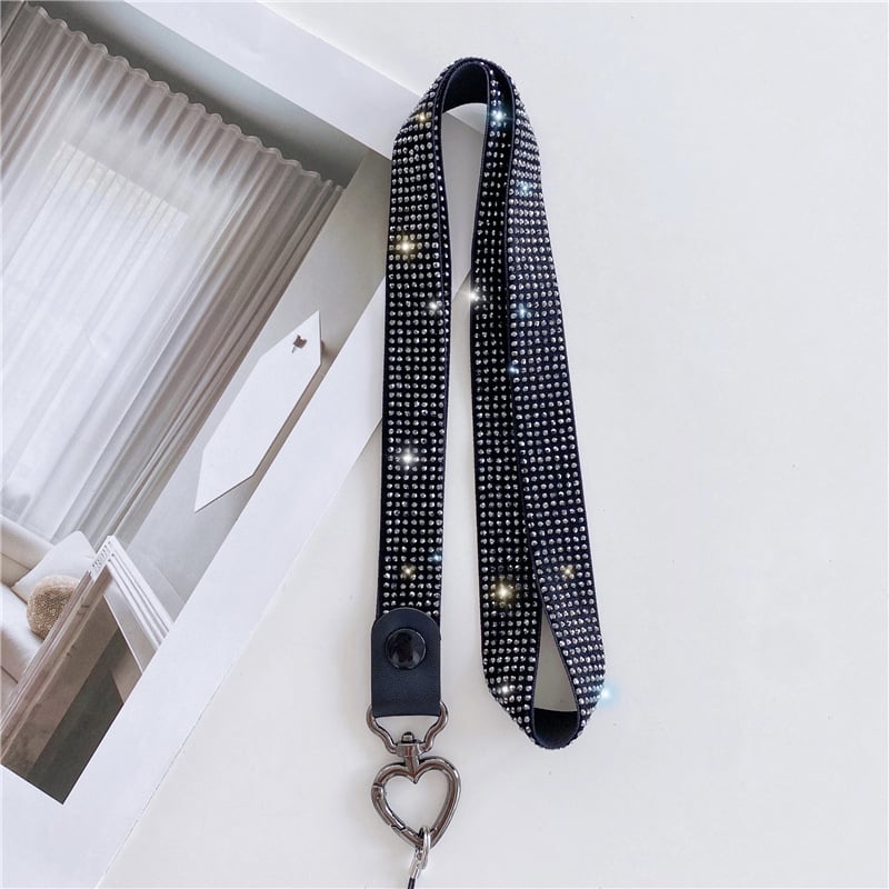 Ručne vyrobený nylonový popruh na mobilný telefón s kovovou sponou, štýl pre pár