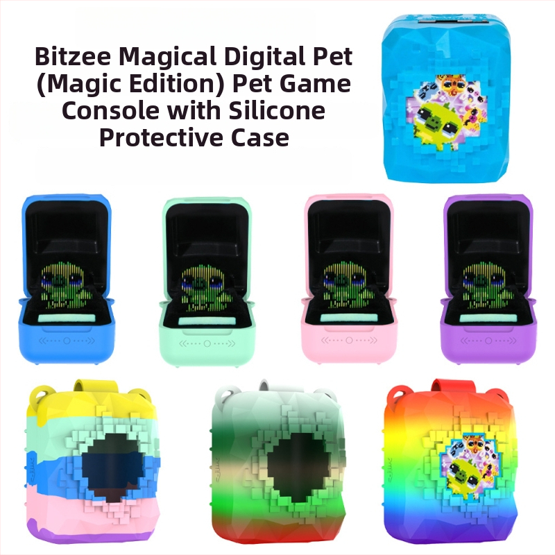 Silīkoniska aizsargkārta Bitzee Magicals Digital Pet Magic Edition konsolai – aizsardzība pret kritieniem, pretslīdēšana un putekļiem.
