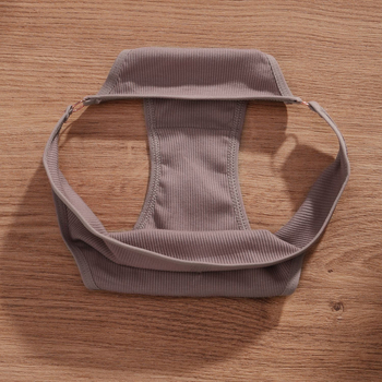 Dámske bavlnené tanga v japonskom štýle, nízky pás — ribované tkanie, priedušné, rýchloschnúce, tvarovanie brucha