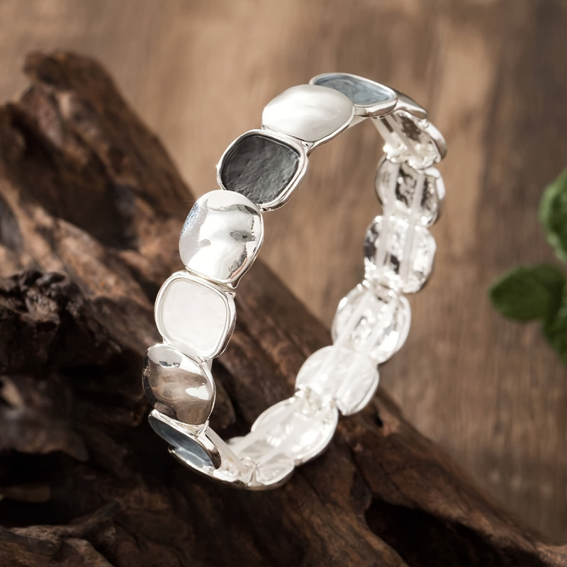 Zinkų lydinio plaukų, ausų ir kaklo aksesuarų rinkinys su elastine konstrukcija; Pakabuko medžiaga: cinko lydinys