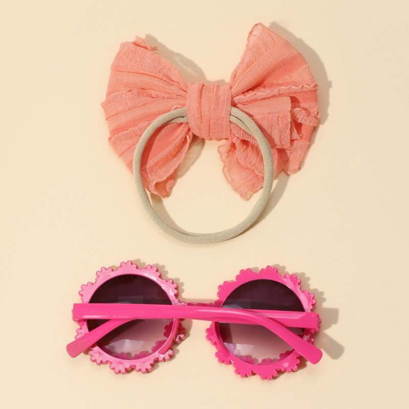 Detská čelenka na hlavu s mašľou, látkový materiál, značka A&A BOW, individuálne balenie, prispôsobenie k dispozícii