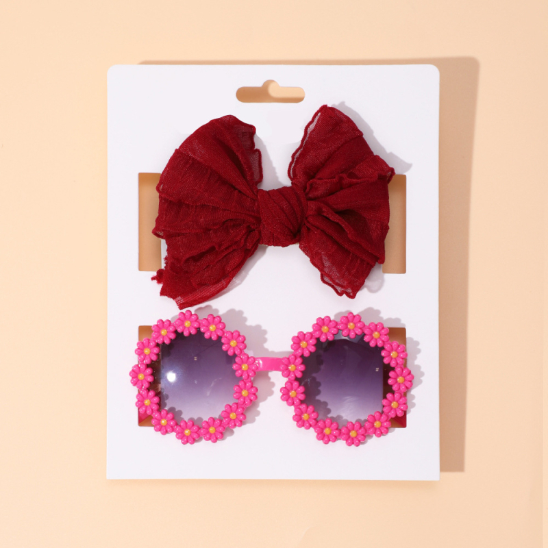 Detská čelenka na hlavu s mašľou, látkový materiál, značka A&A BOW, individuálne balenie, prispôsobenie k dispozícii