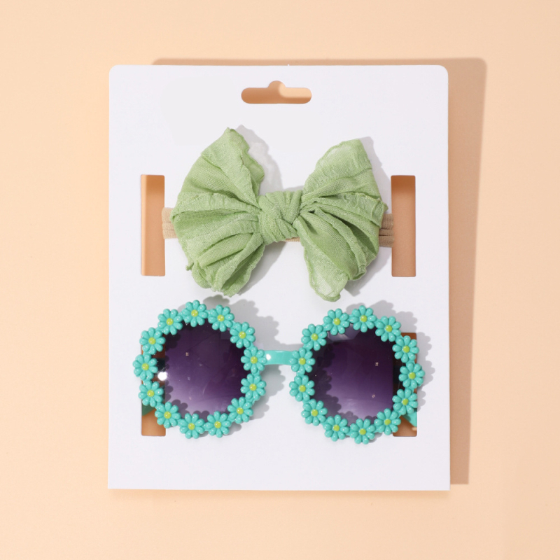 Detská čelenka na hlavu s mašľou, látkový materiál, značka A&A BOW, individuálne balenie, prispôsobenie k dispozícii