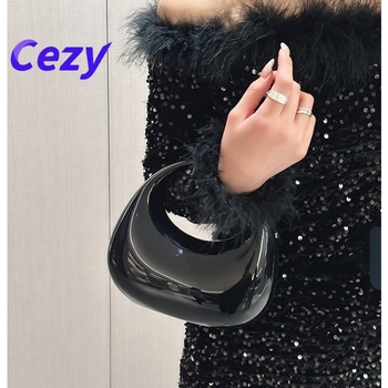 Akrylová večerná taška pre známe osobnosti, valcovitého tvaru, magnetické zapínanie, trojrozmerná vonkajšia taška, vrecko na dokumenty