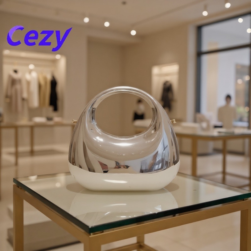 Akrylová večerná taška pre známe osobnosti, valcovitého tvaru, magnetické zapínanie, trojrozmerná vonkajšia taška, vrecko na dokumenty