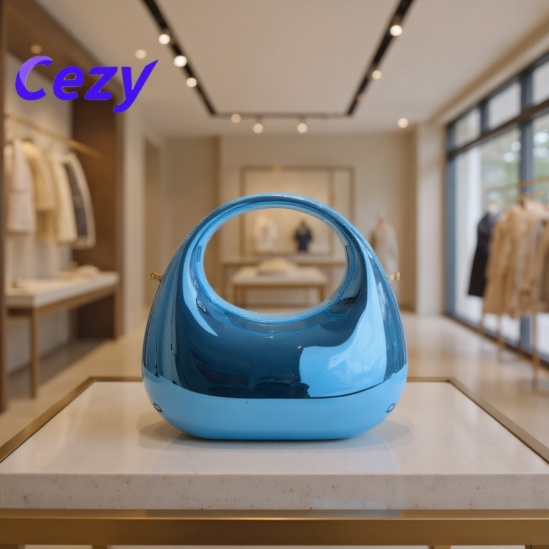 Akrylová večerná taška pre známe osobnosti, valcovitého tvaru, magnetické zapínanie, trojrozmerná vonkajšia taška, vrecko na dokumenty