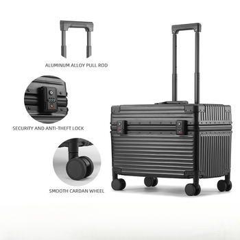 Cestovný kufor ABS+PC, vodeodolný, proti krádeži, kolieska 360°, TSA zámok